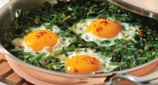 Yumurtalı Ispanak Tarifi ve Malzemeleri